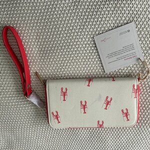 Wallet with lobster design by Thirty One